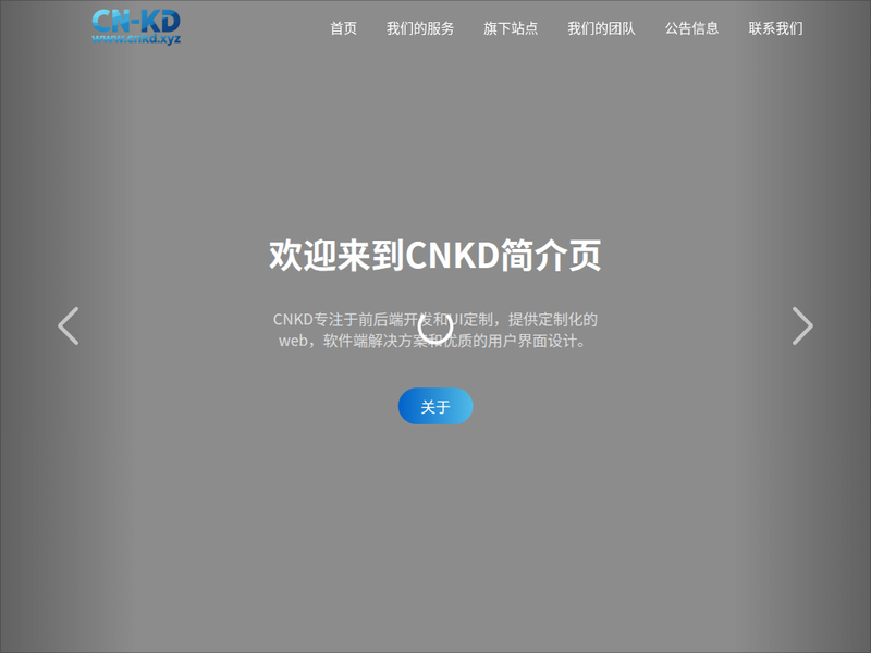 CNKD - 官网站点缩略图